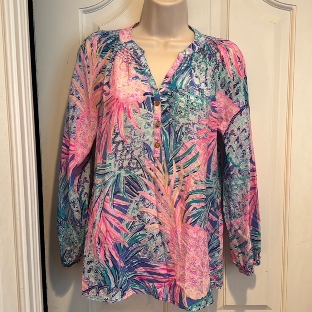 Lilly Pulitzer 100% silk